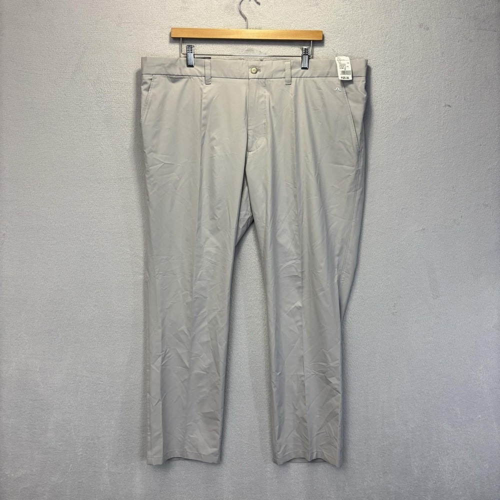 NWT J.Lindeberg Elof Light Poly Pants Mens 40 40x32 Gray Lightweight Casual‎